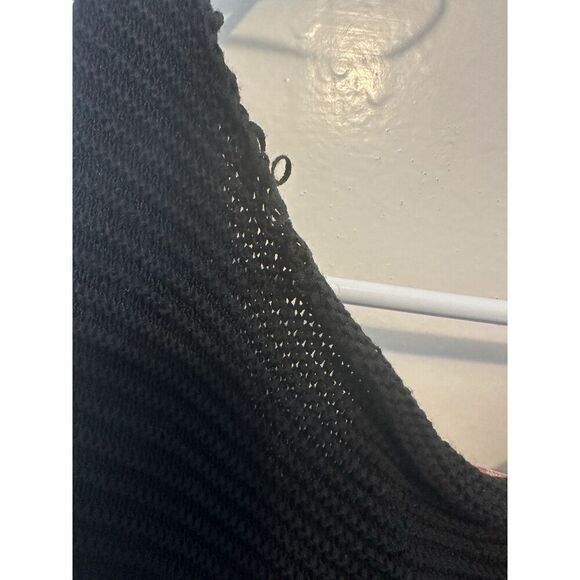 Ciebon Sweater Tank Dress M Black Knit Midi Slip Liner Sleeveless - Picture 5 of 9